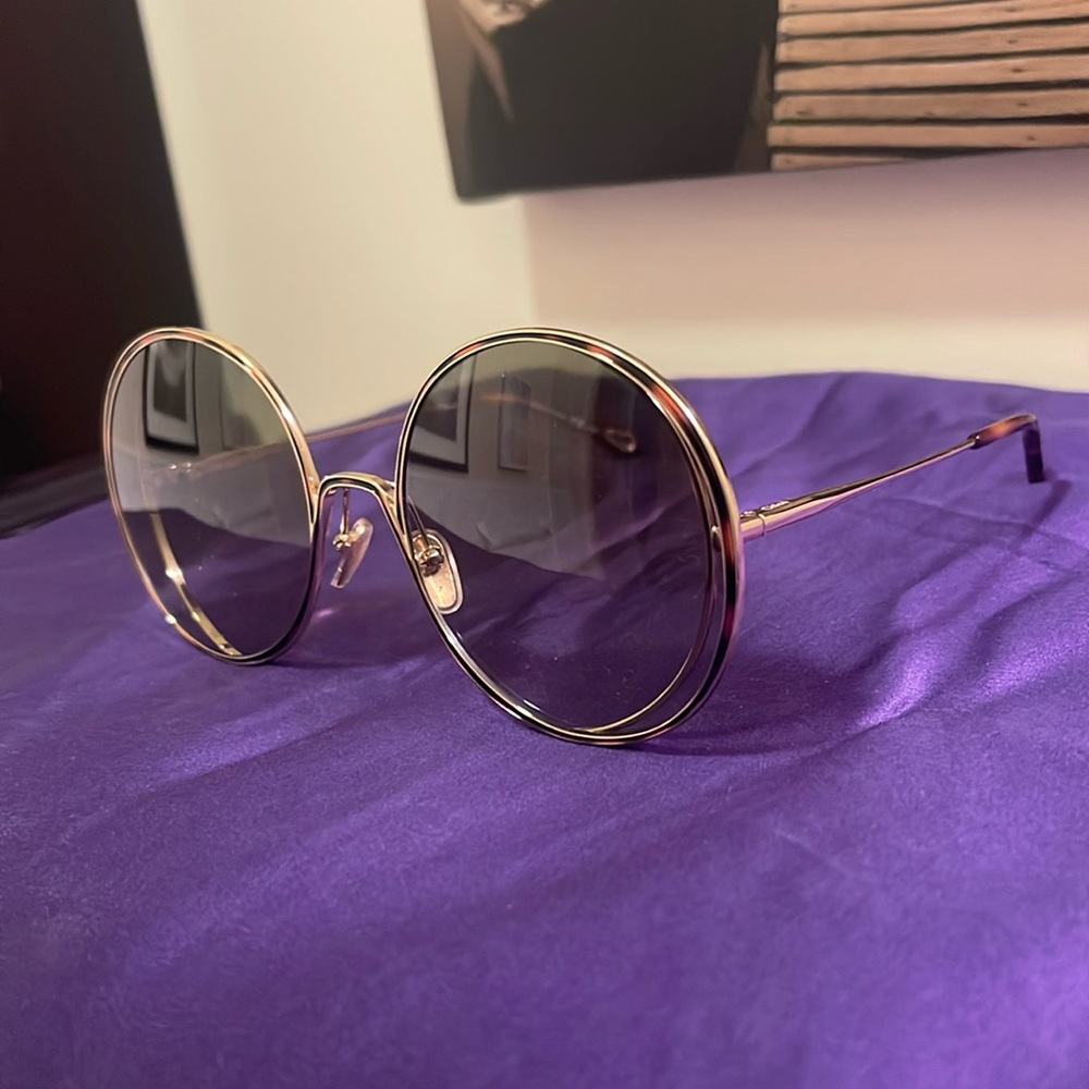 Women’s Chloé HANAH Sunglasses CH0037S Havana